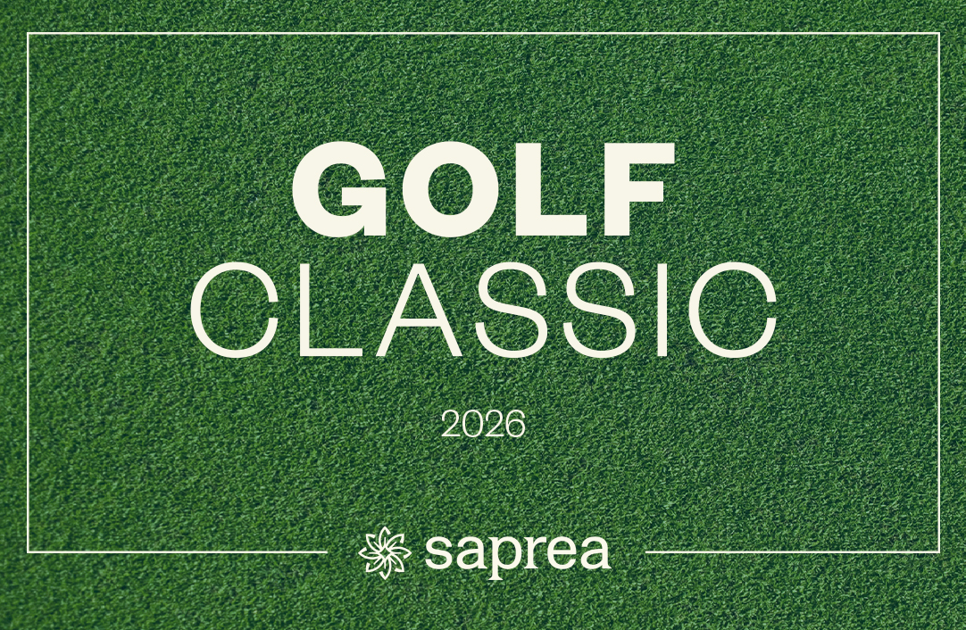 Graphic for Saprea's 2026 Golf Classic